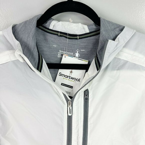 Smartwool Merino Sport Ultra Light Hoodie Athletic Jacket NWT Sz XS - Picture 5 of 8